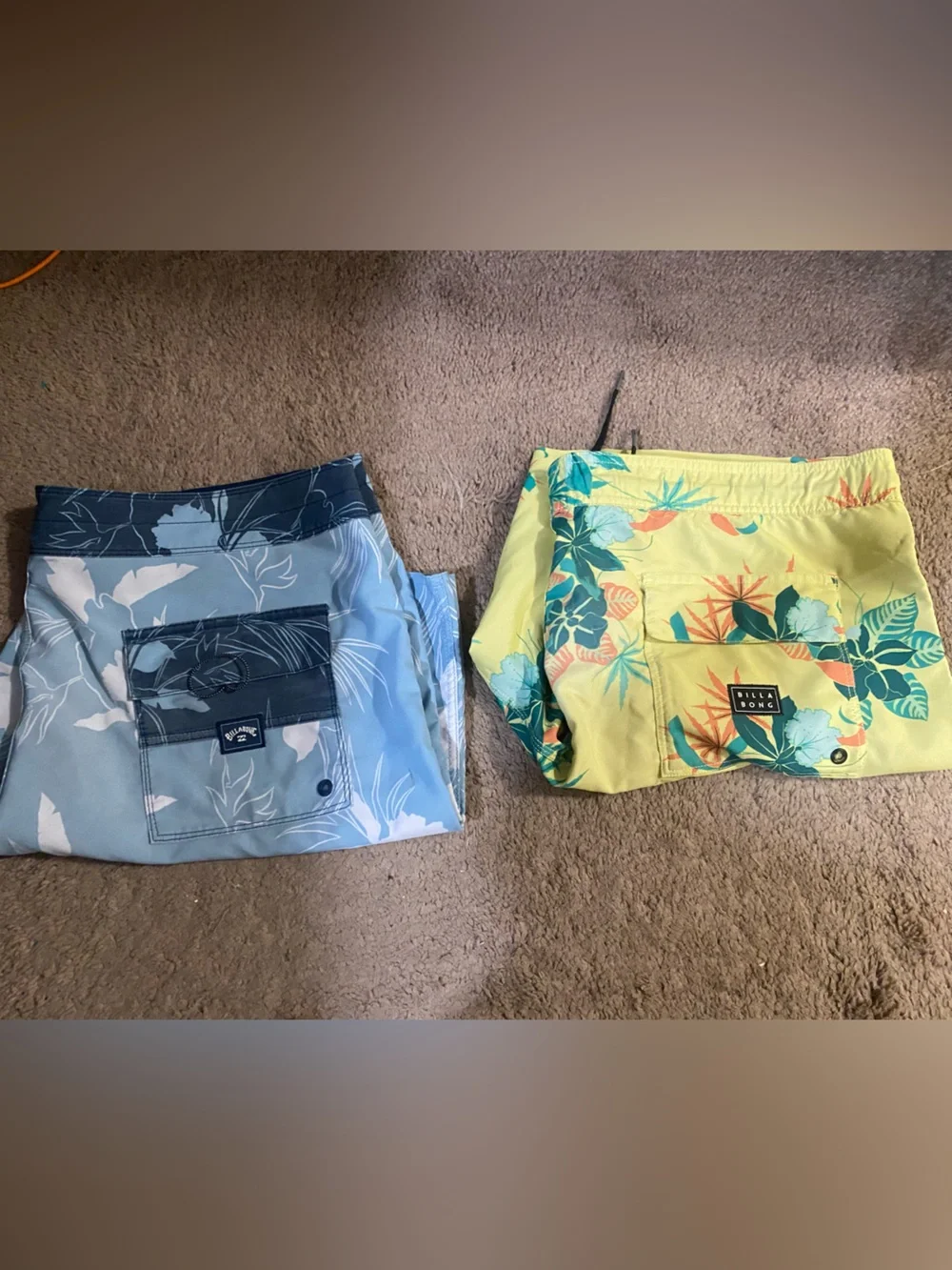 2 Pair Billabong Trunks
